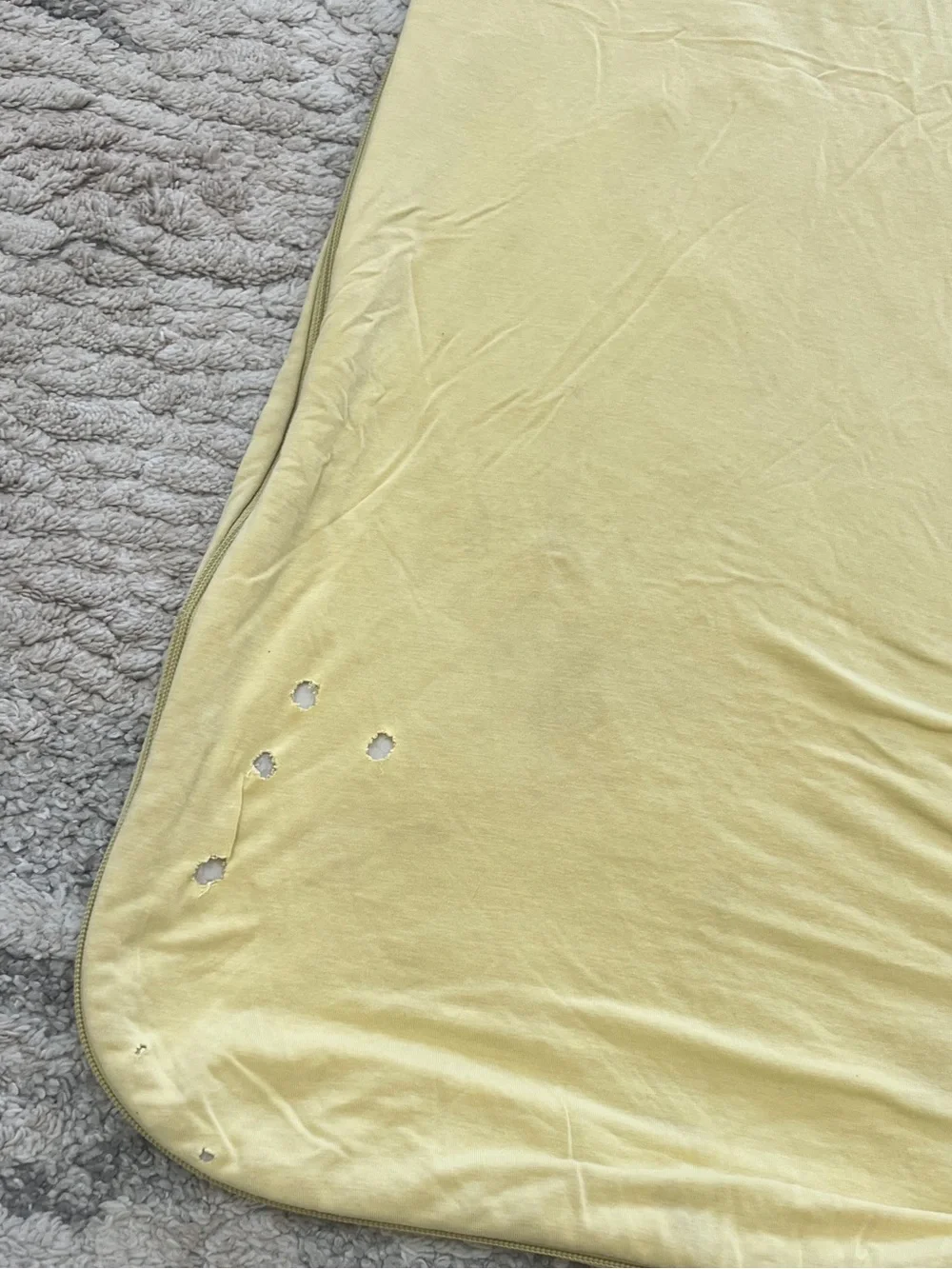 KYTE BABY Bamboo Sleep Bag Sleep Sack 1.0 TOG Yellow Large